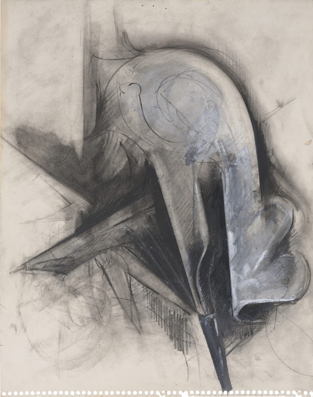 Jay DeFeo, Untitled (Compass series) E1903, 1979