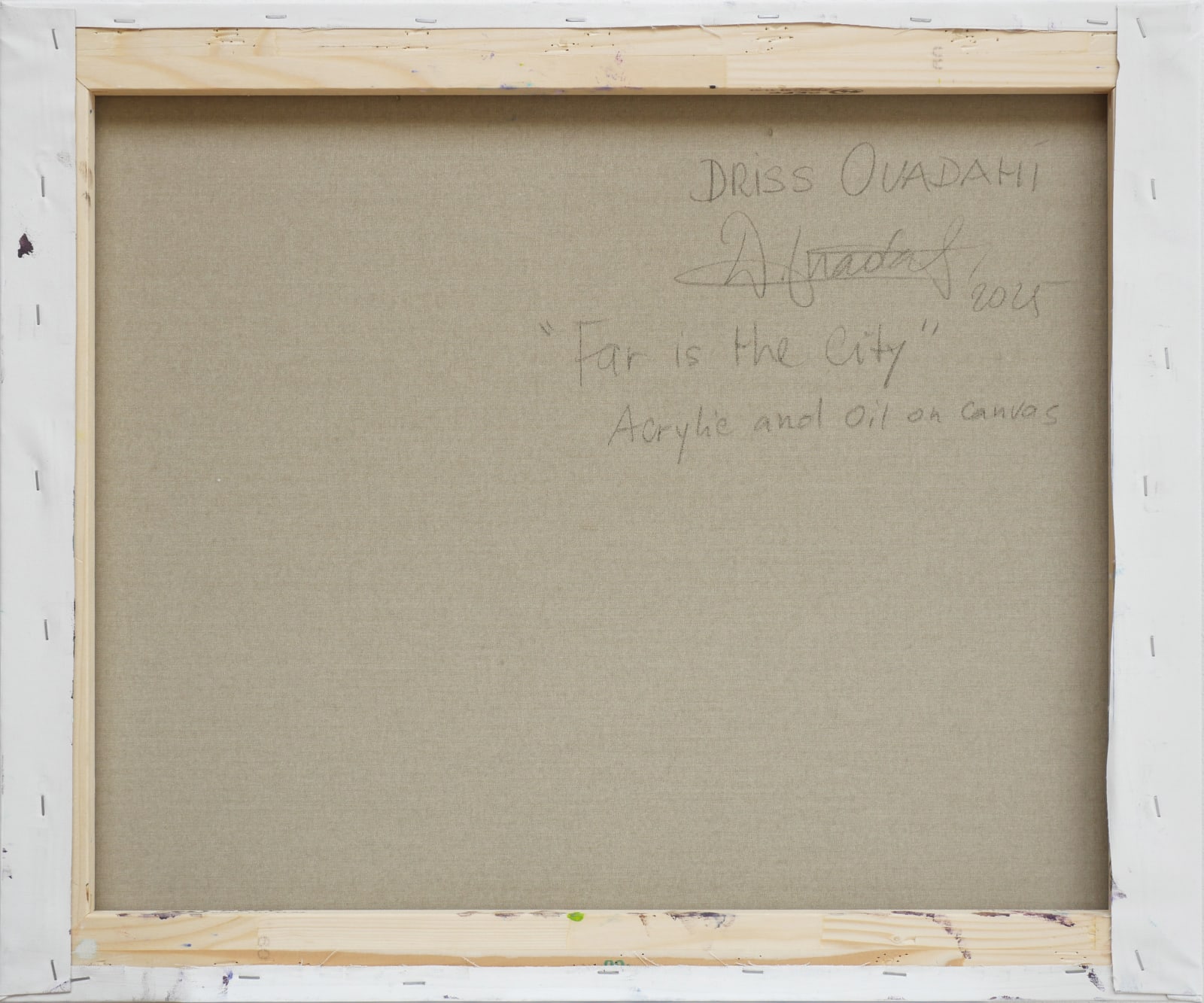 Driss Ouadahi, Far is the City, 2025