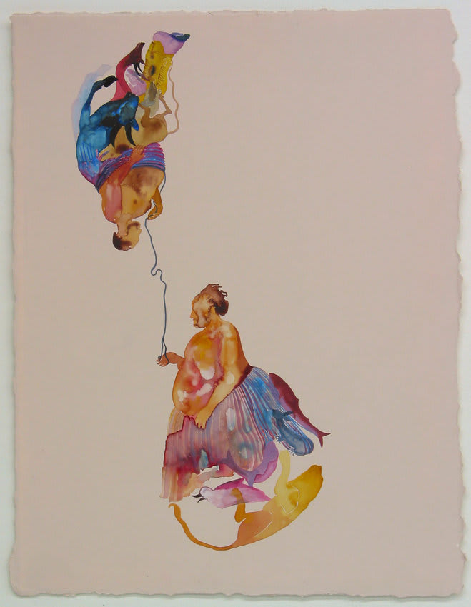 Shahzia Sikander, Plush Blush 17 (a&b), 2003