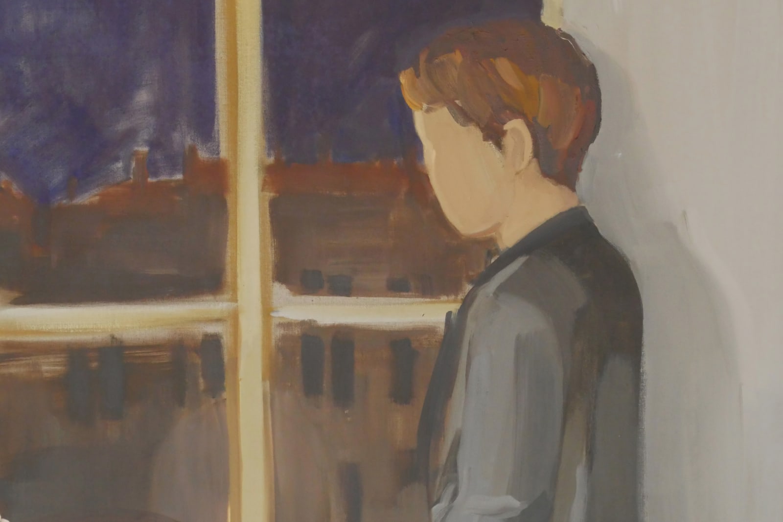 Detail of Night at the Window.