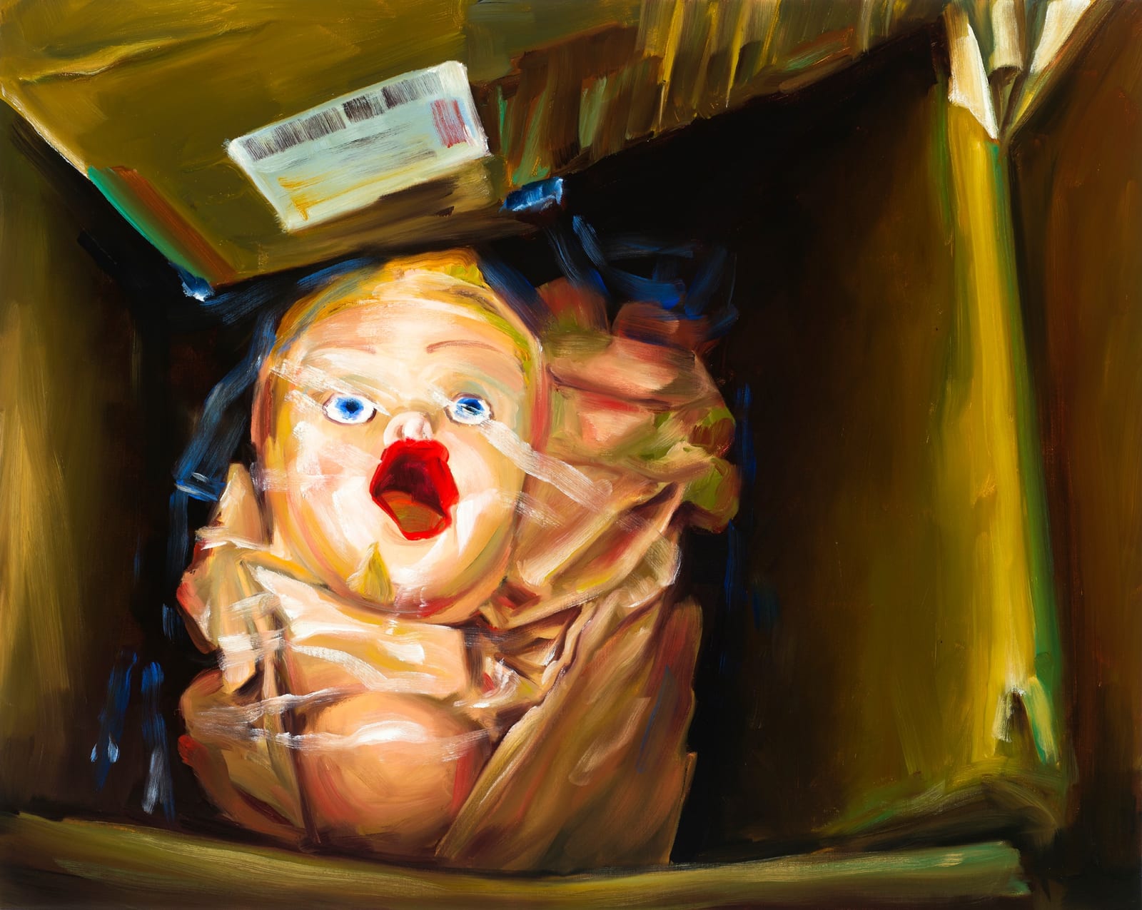 Cornelius Völker, Puppe Alma II (doll Alma II), 2025