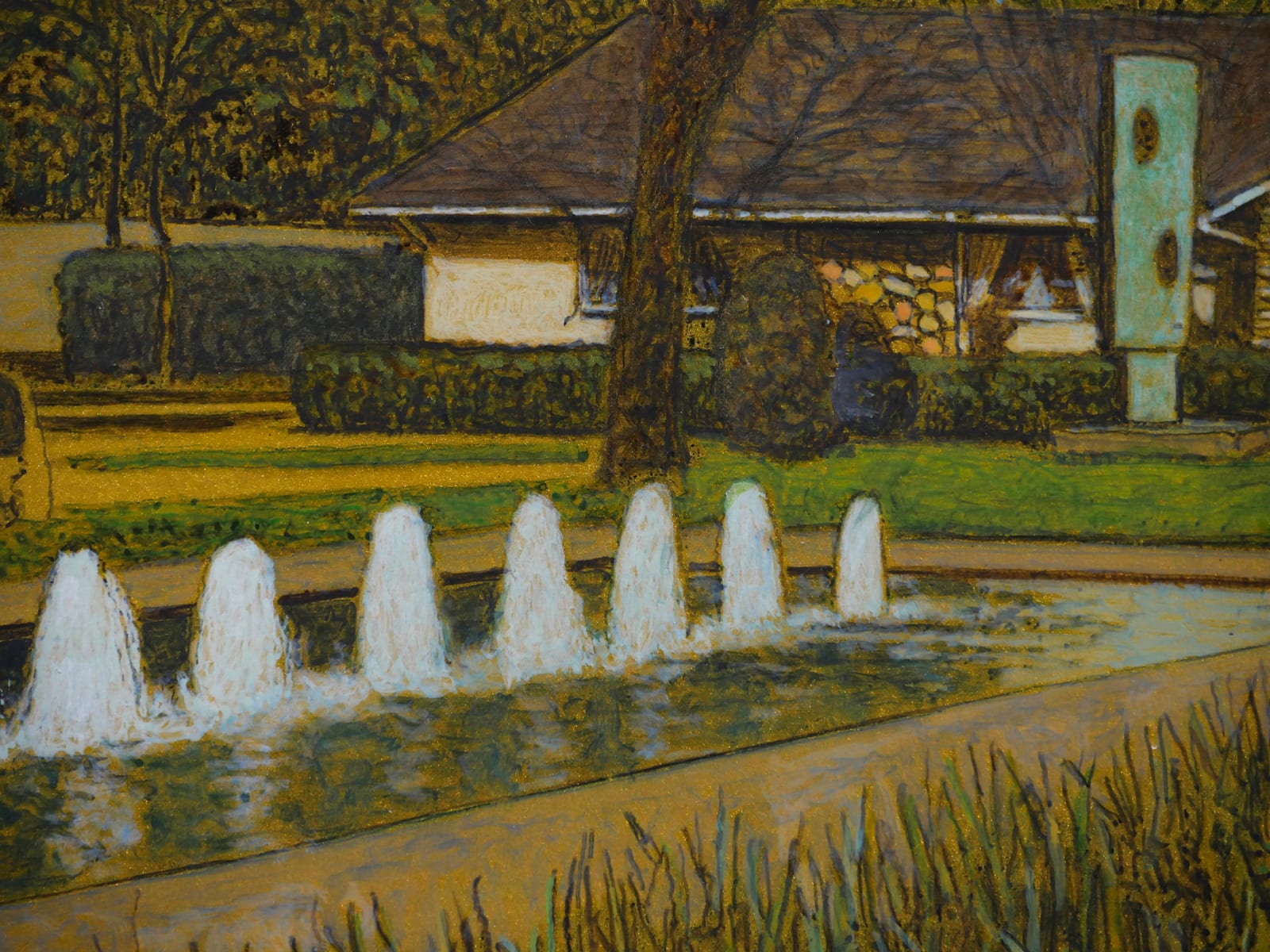 Detail of Lonely Weekends.