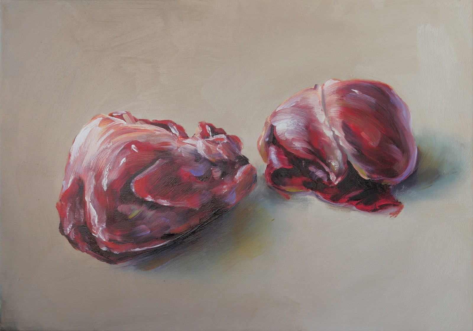 Cornelius Völker, Zwei Herzen (Two Hearts), 2021 | Hosfelt Gallery