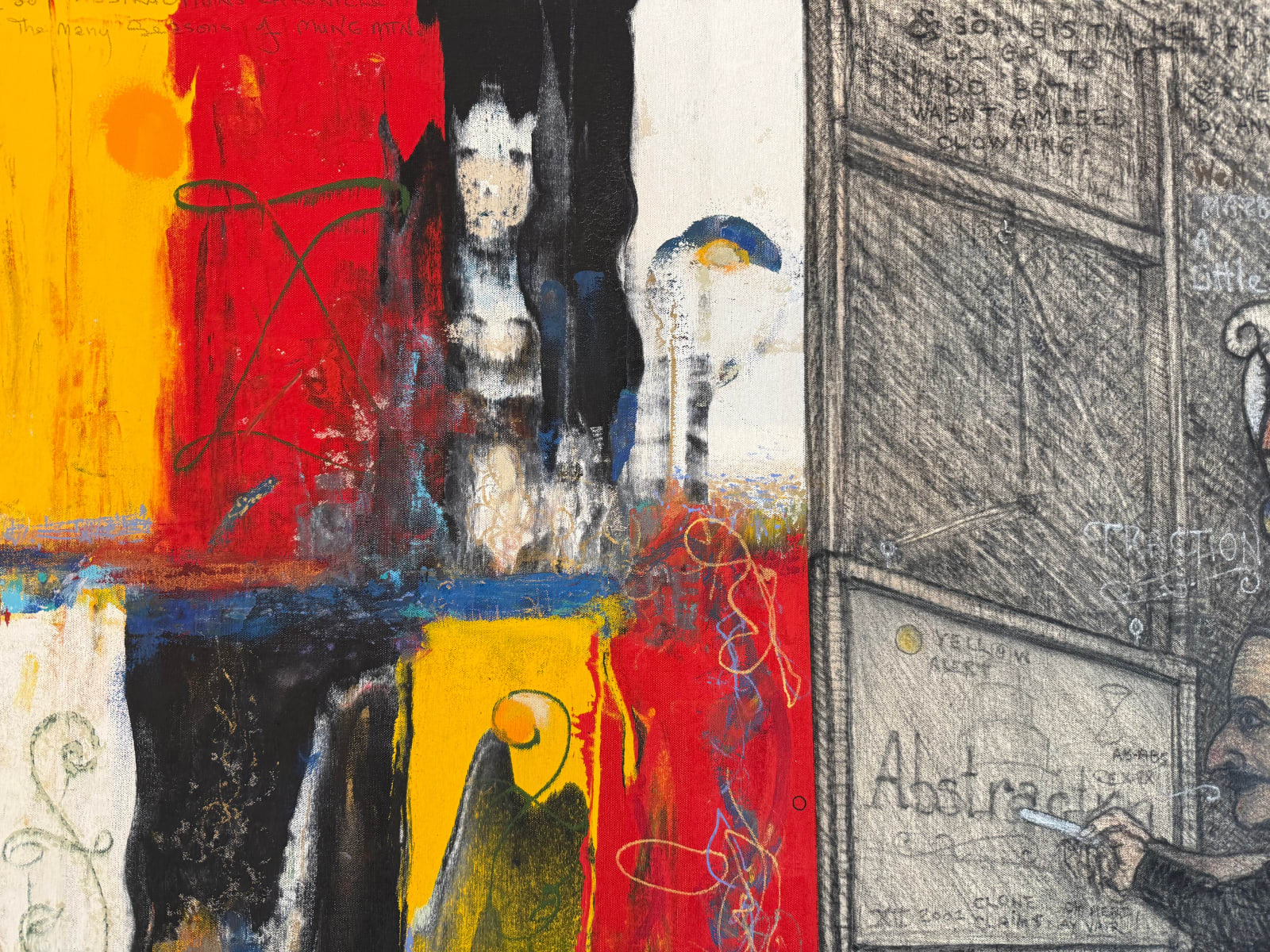 William T. Wiley, G.R. Amused, 2003