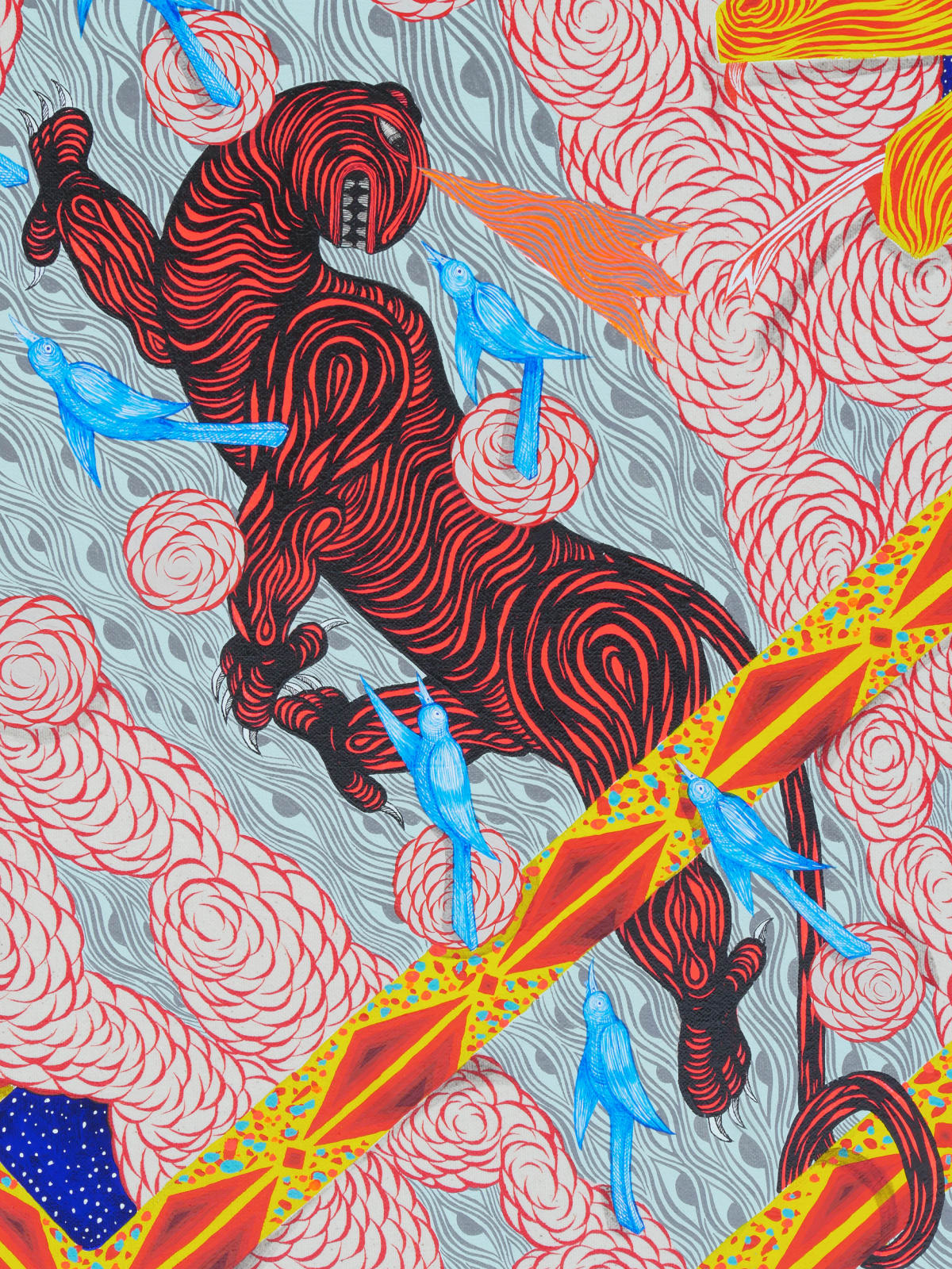 Detail of Burst of Air (Beast).