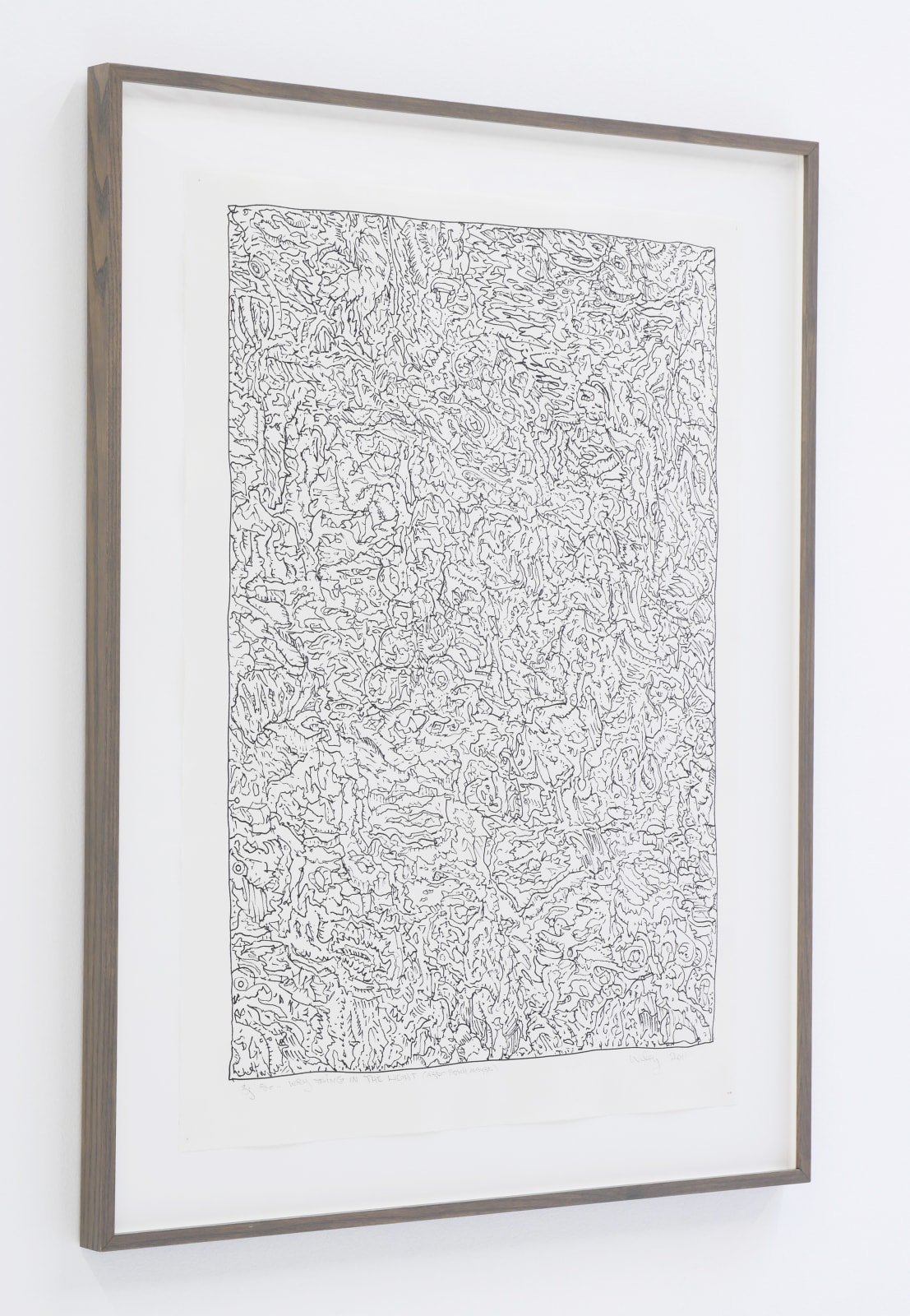William T. Wiley, & So...Wry Thing In The Light (after Bosch Maybe), 2011