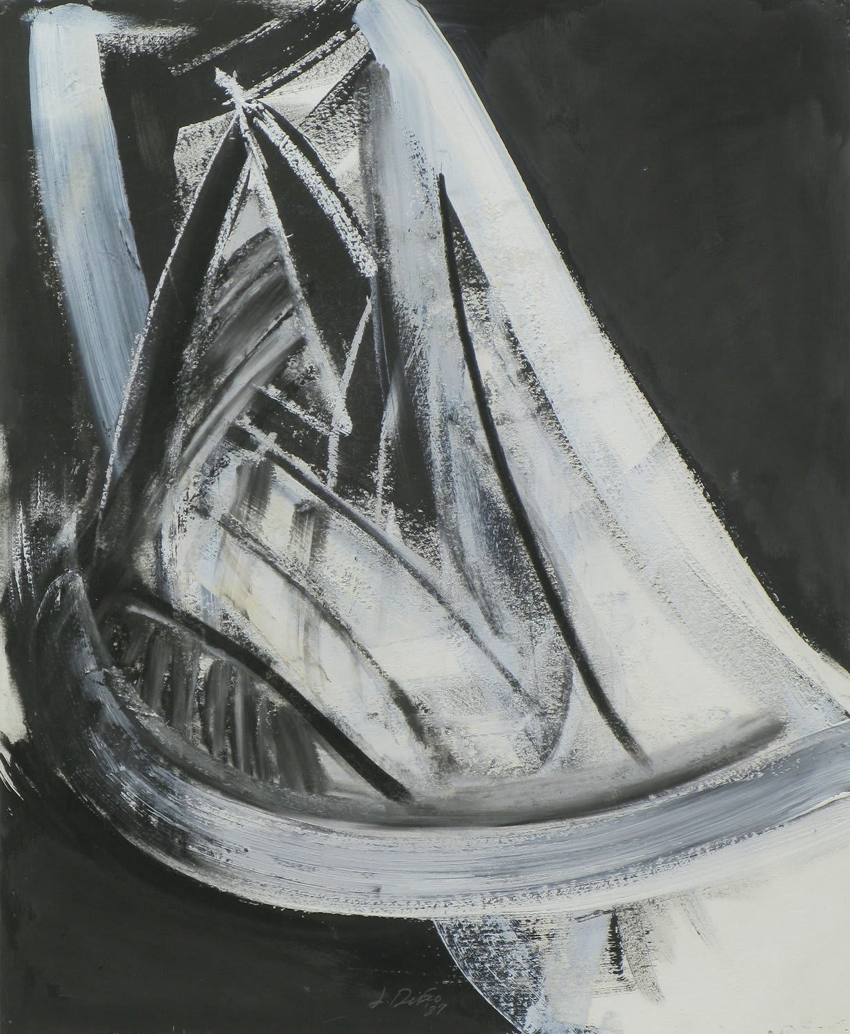 Jay DeFeo, Samurai No. 1 E1071, 1987