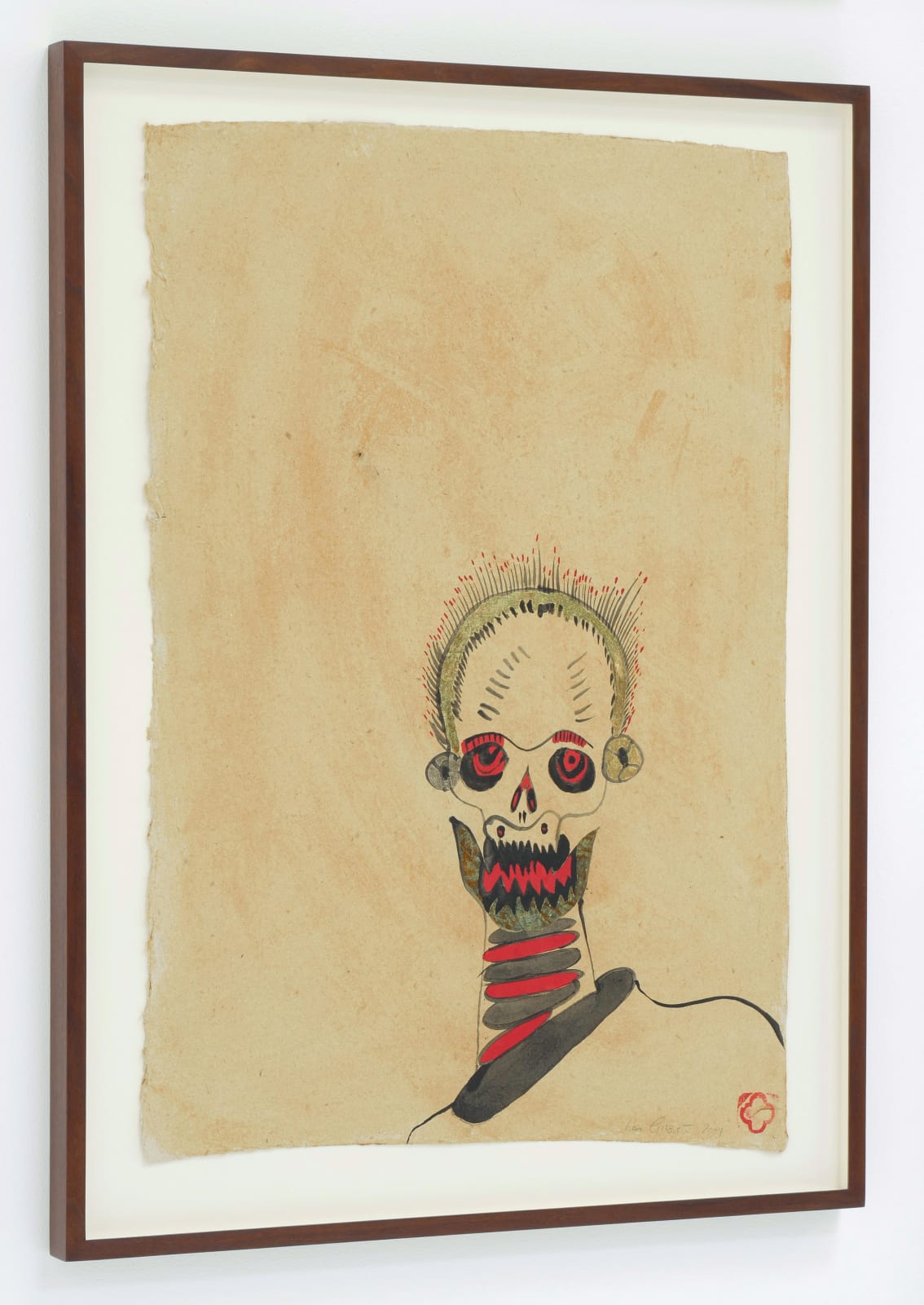 Max Gimblett, Primitive - After Delacroix, 2001