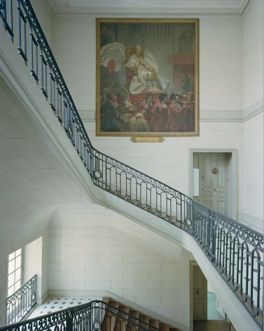 Robert Polidori, Escalier de Provence AMI.04.013, Attique du Midi, Aile du Midi, Attique, Versailles, 2005