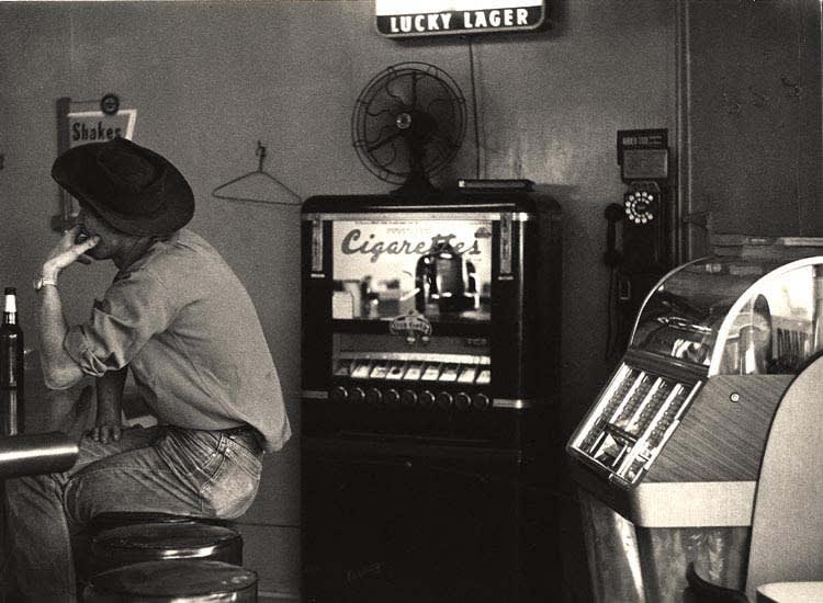 Dorothea Lange, Café near Pinole, CA, 1956