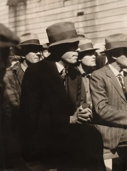 Dorothea Lange, San Francisco Waterfront Strike, 1934