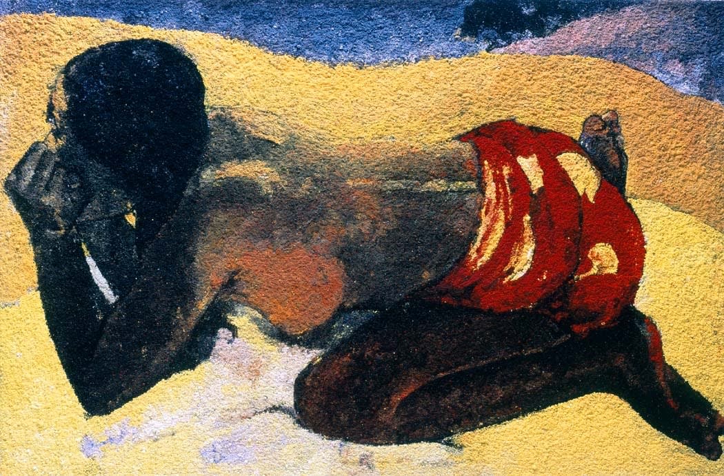 Vik Muniz, Otahi (Alone), after Paul Gauguin, 2006