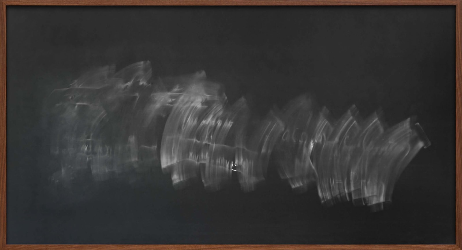 Jessica Wynne Mitchell Faulk #1 Columbia University erased chalkboard with mathematical writing