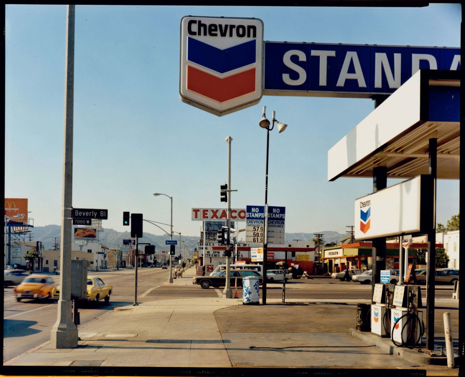 Stephen Shore, La Brea Avenue and Beverly Boulevard, Los Angeles, California, June 21, 1975
