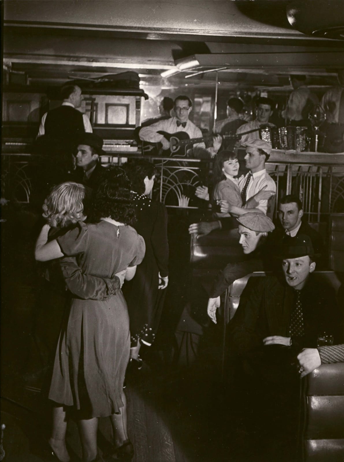 Brassaï, Le Bal Musette 'La Boule Rouge', c. 1935-36