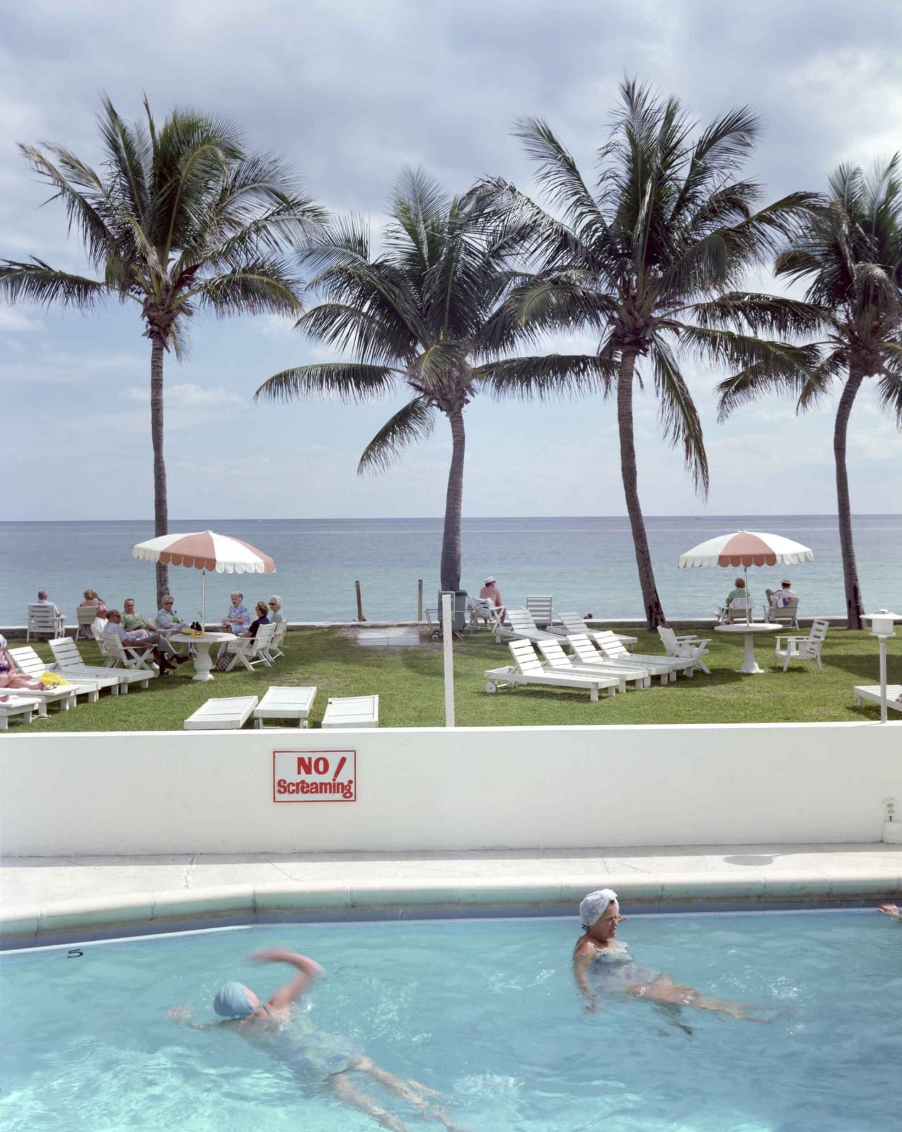 Joel Meyerowitz, No Screaming! Fort Lauderdale, Florida, 1977