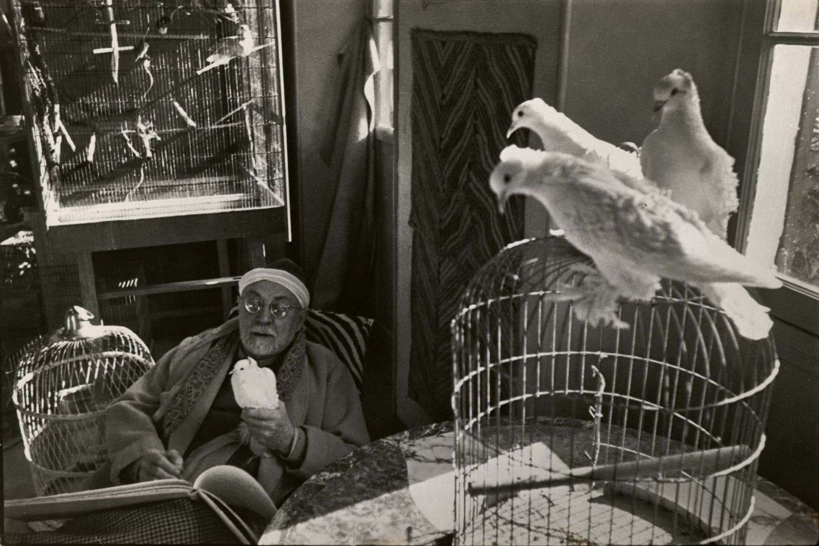 Henri Cartier-Bresson, Henri Matisse, Vence, 1944