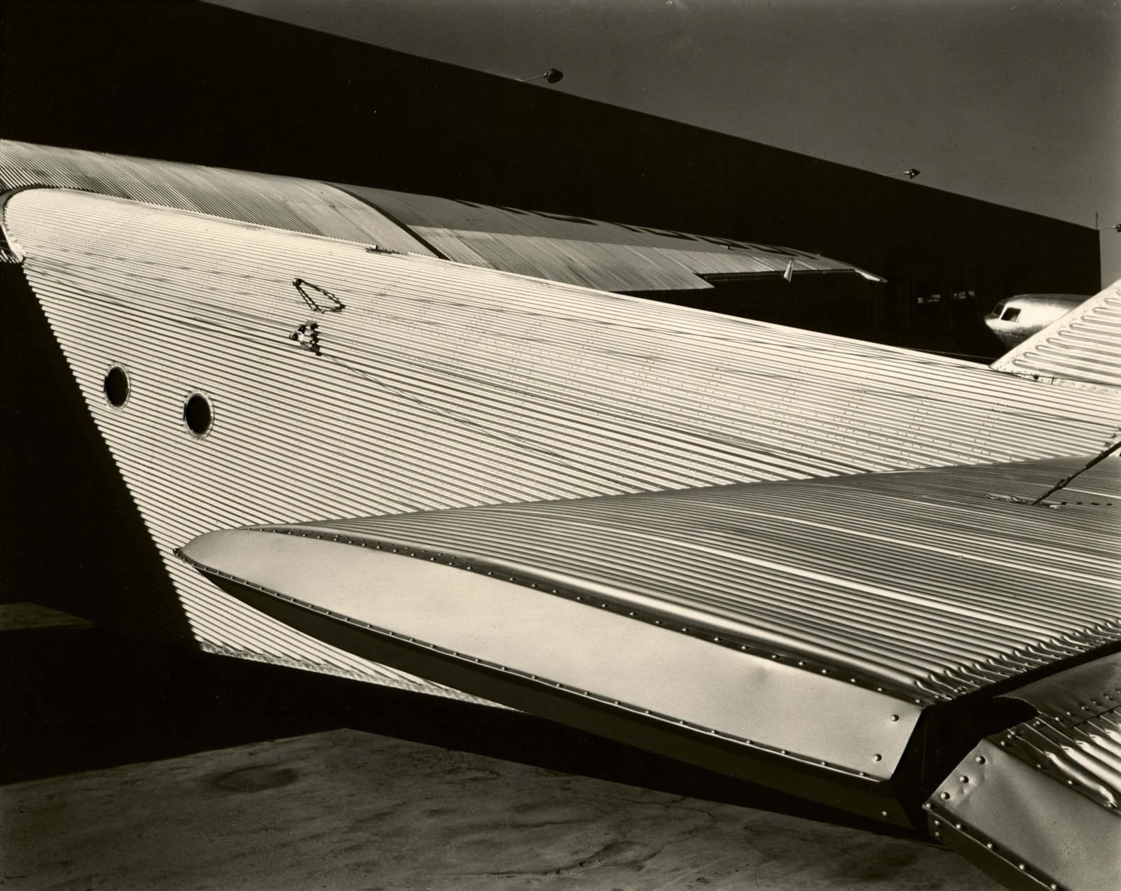 Brett Weston, Ford Tri Motor Plane, 1944