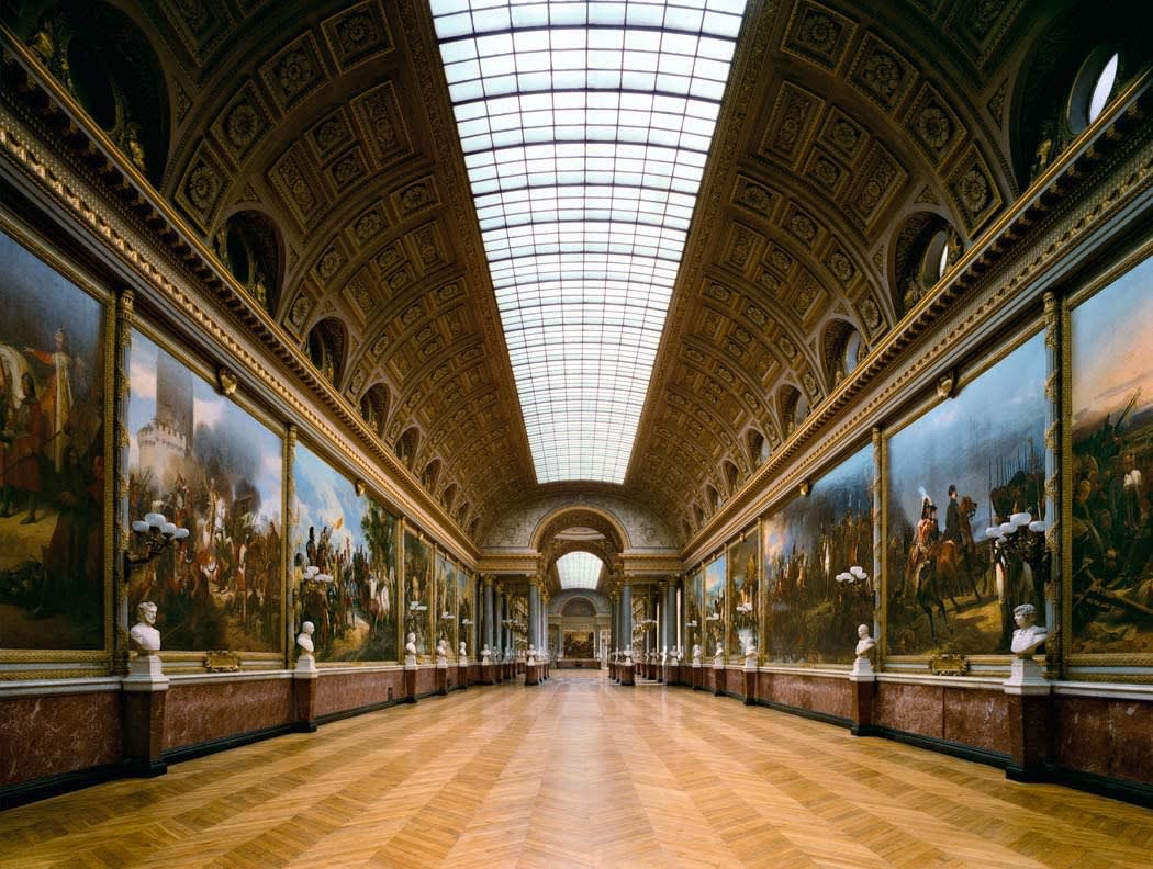 Robert Polidori, Galerie des Batailles, (148)ANR.02.002, Aile du Midi - 1er Etage, Versailles, 1985