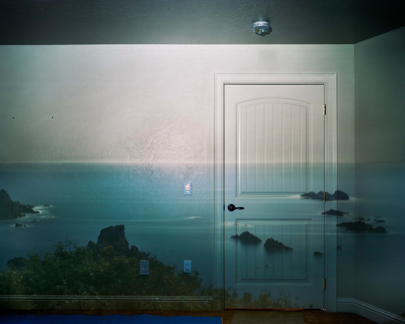 Abelardo Morell, Camera Obscura: Afternoon Light on the Pacific Ocean, Brookings, Oregon, July 13th, 2009