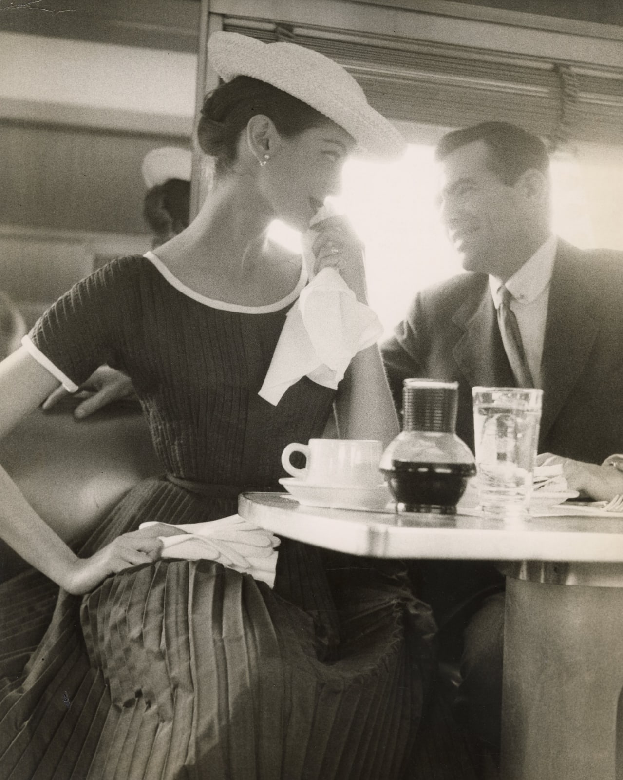 Lillian Bassman, Tea with Carmen, c. 1950