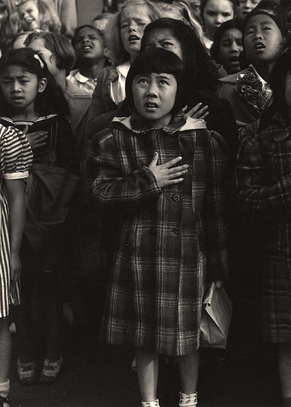 Dorothea Lange, One Nation Indivisible, SF, 1942