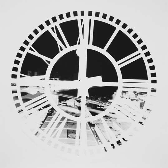Clock Tower, Brooklyn: June 29 camera obscura by Vera Lutter