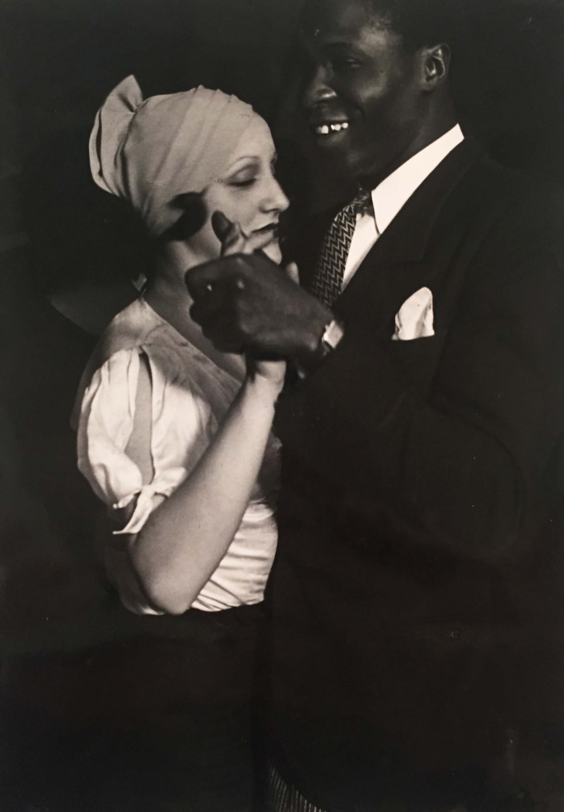Brassaï, Couple at the Bal Negré, Rue Blomet, c. 1932