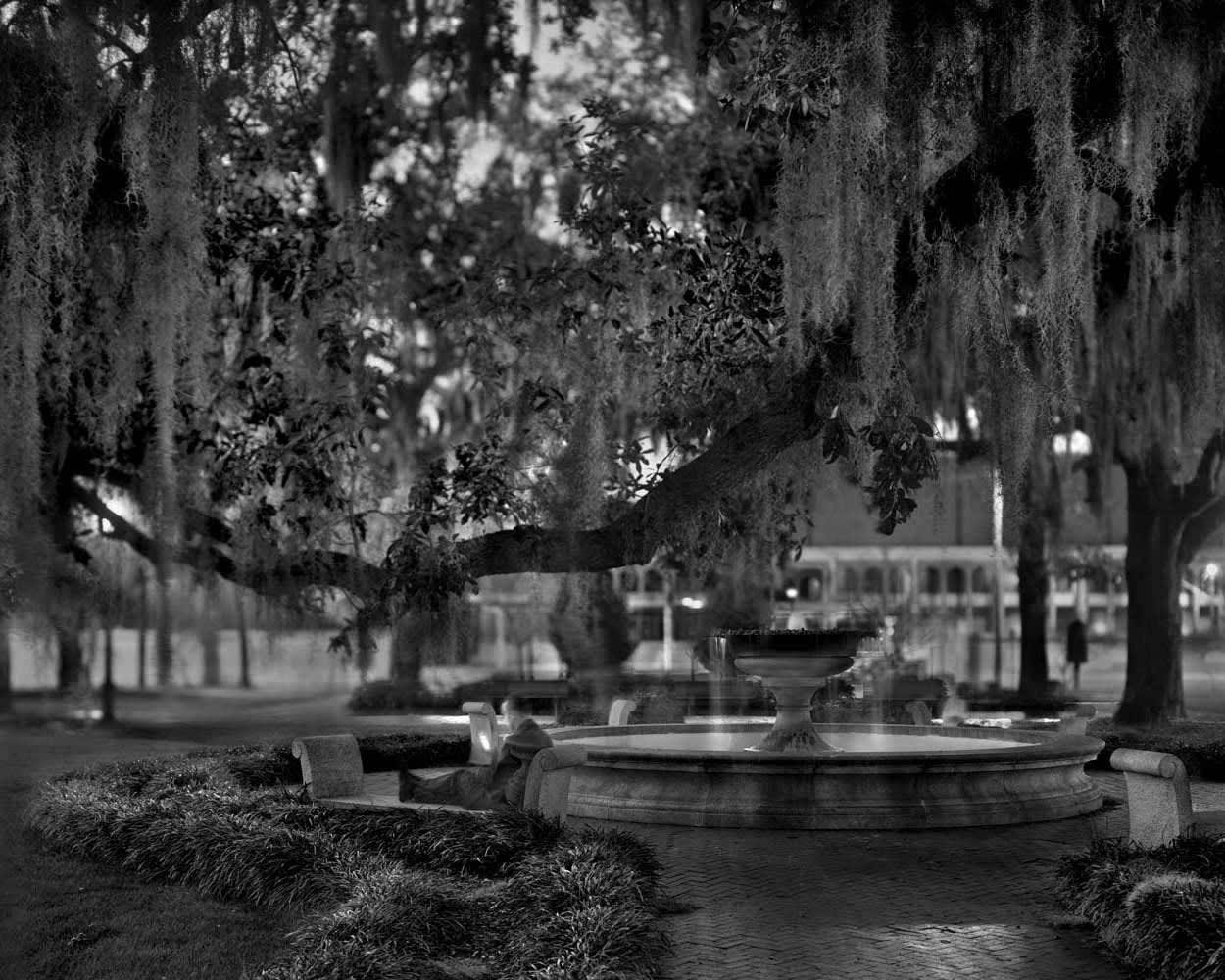 Nathan Noland, Orleans Square, Savannah, Georgia by Matthew Pillsbury