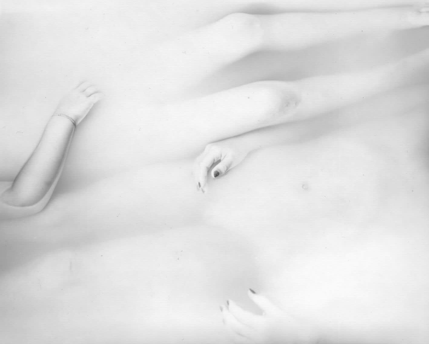 Jessie and Virginia in the bath tub, from the Immediate Family series, by Sally Mann