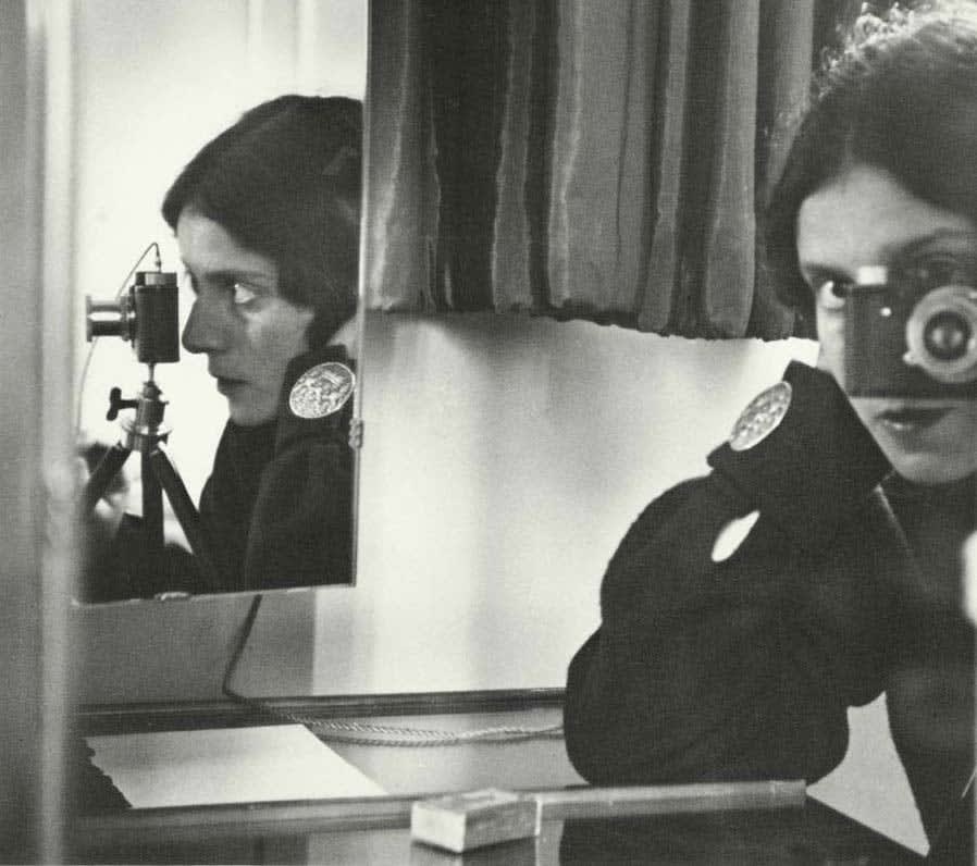 Ilse Bing, Self-Portrait with Leica, Paris, 1931