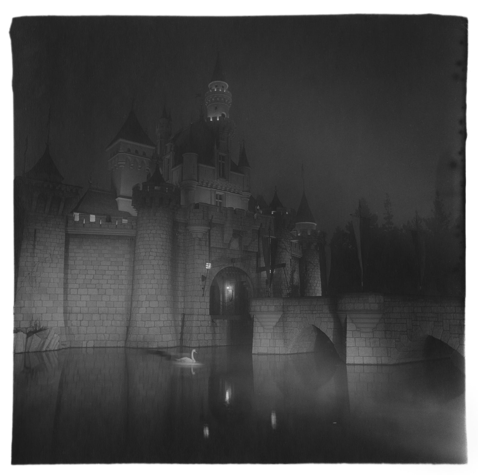 Diane Arbus, A Castle in Disneyland, California, 1962