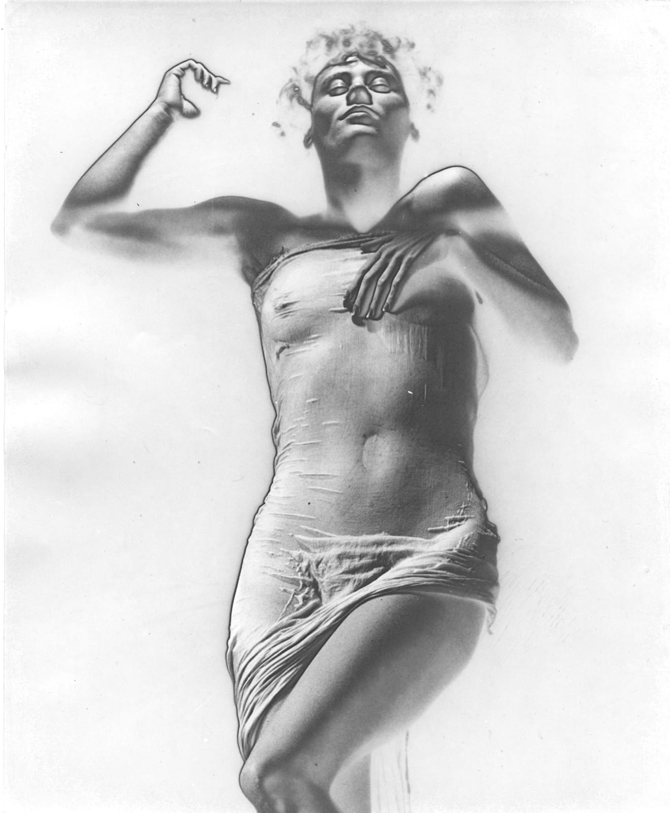 Erwin Blumenfeld, Untitled nude, Paris, c. 1937