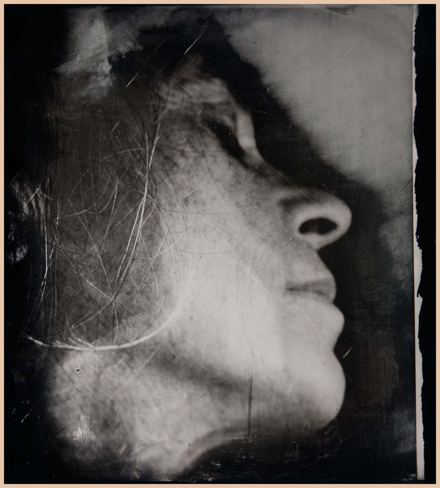Sally Mann ambrotype self-portrait from the Upon Reflection series