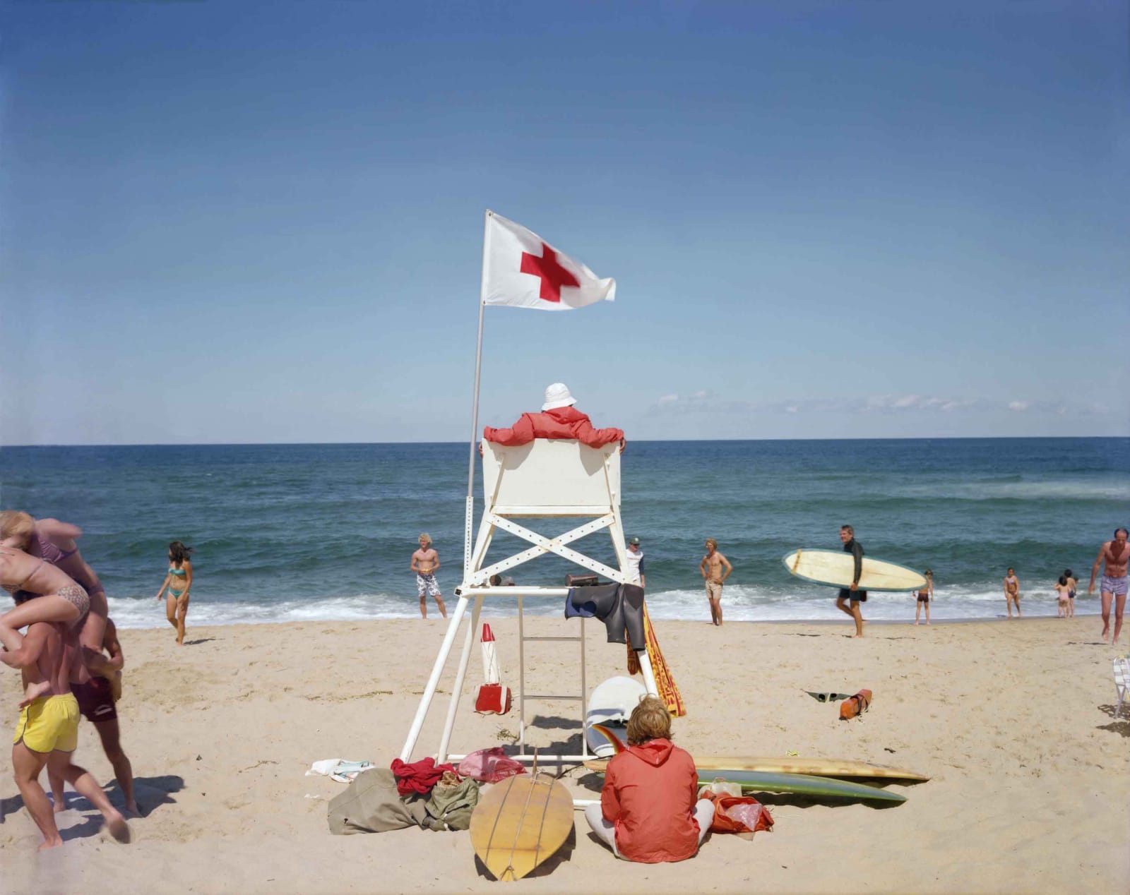 Joel Meyerowitz, Ballston Beach, Truro, Cape Cod, 1976
