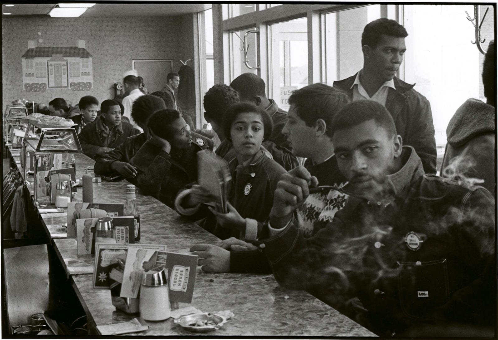Danny Lyon, A sit-in at a Toddle House in Atlanta