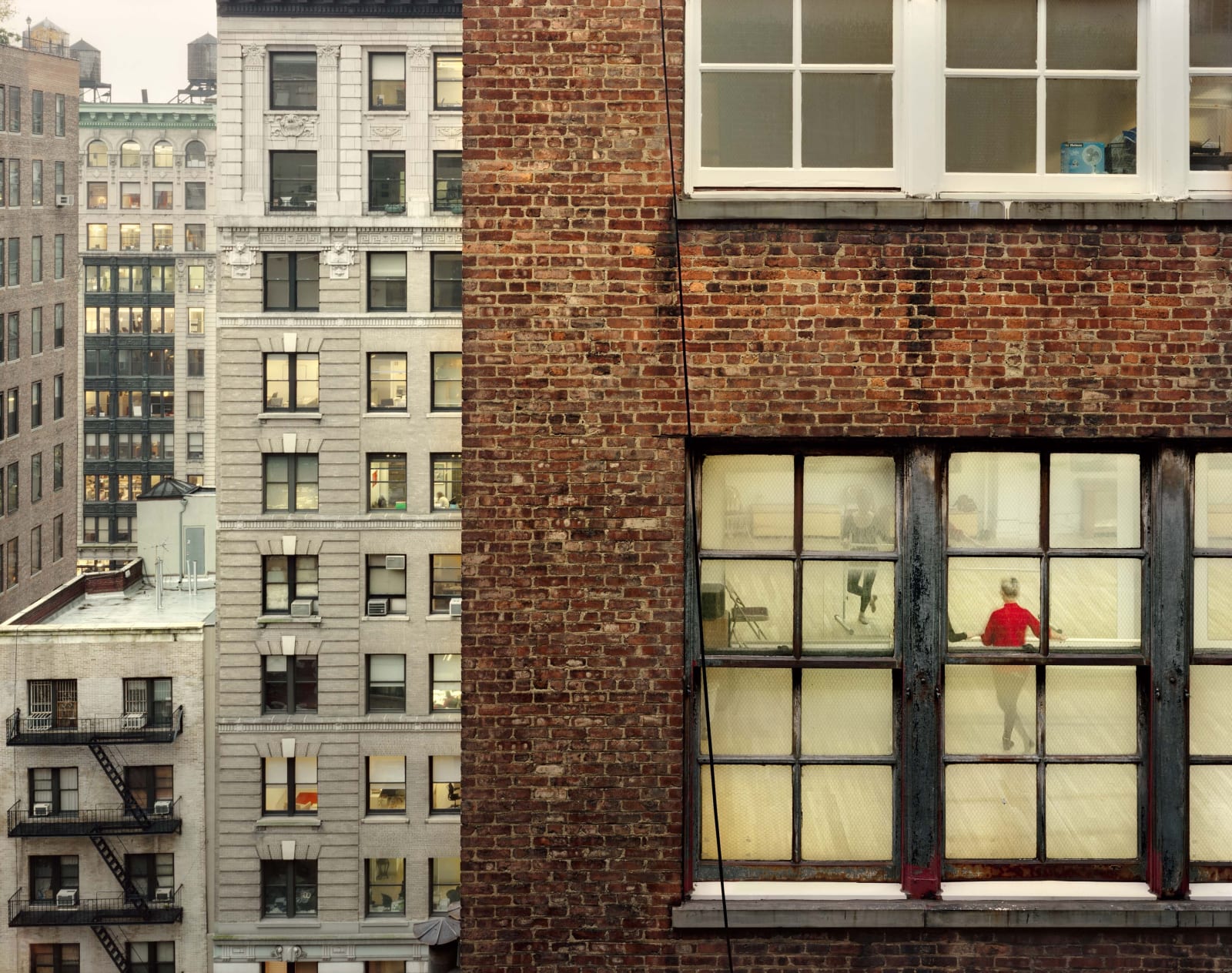 Gail Albert Halaban, Out My Window, Chelsea, West 26th Street between Broadway and 6th Avenue, 2009