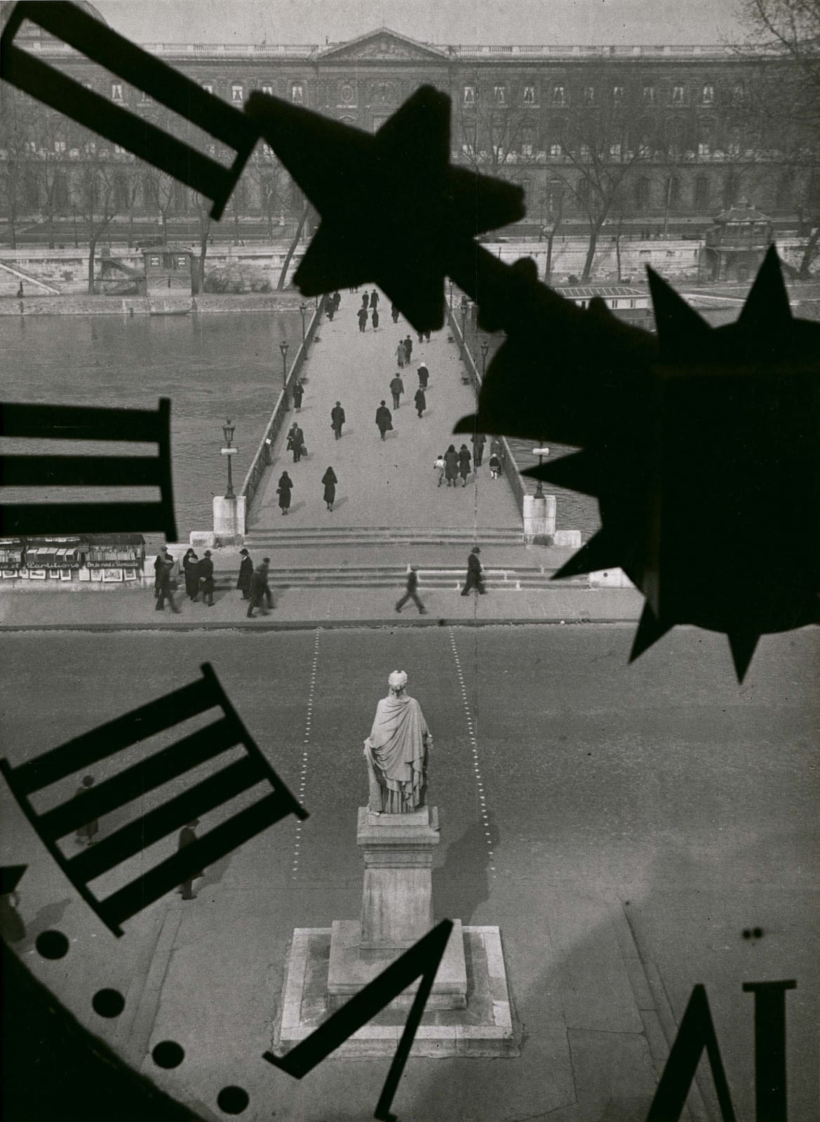 André Kertész, Le Pont des Artes, Paris, 1932