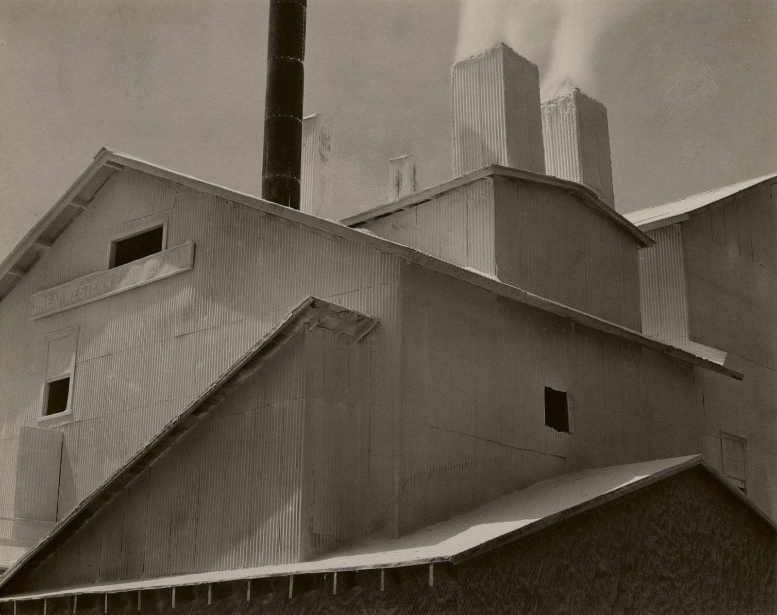 Edward Weston, Plaster Works, Los Angeles, 1925
