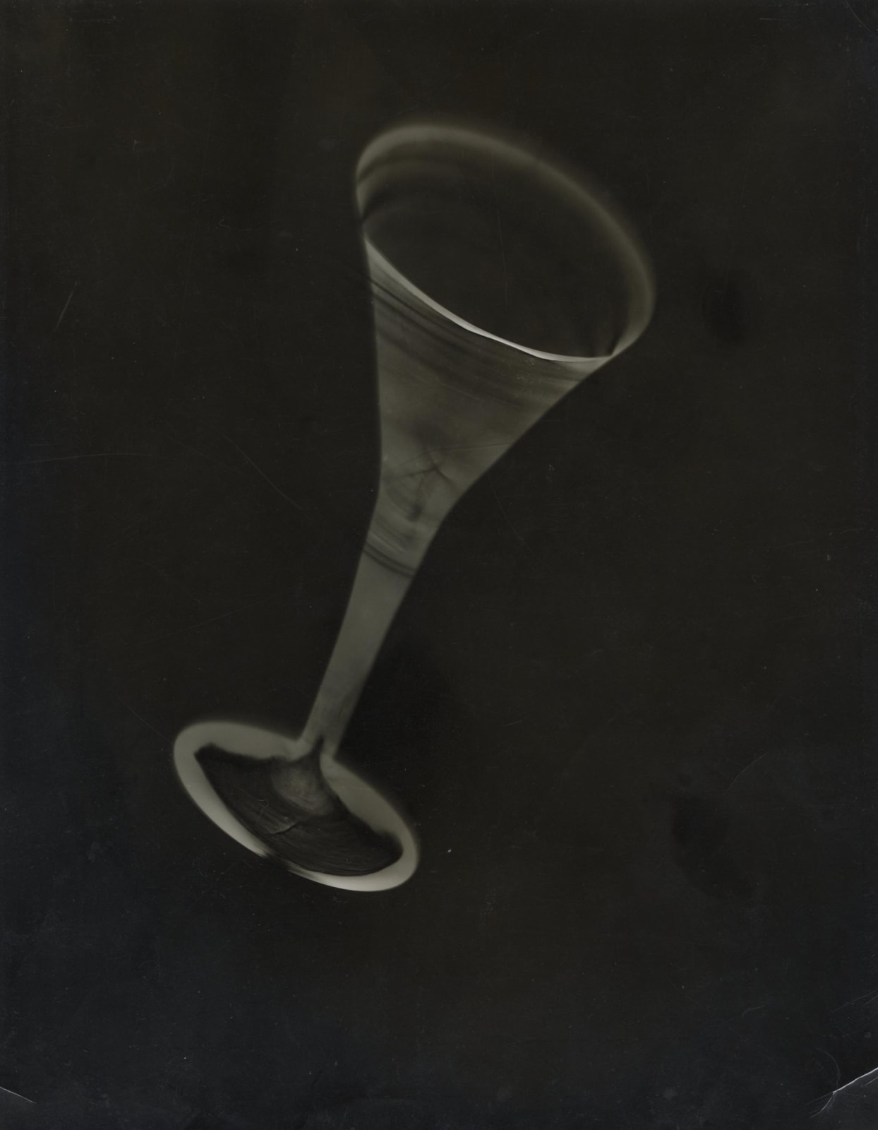 László Moholy-Nagy, Untitled (photogram with wine glass), 1939-41