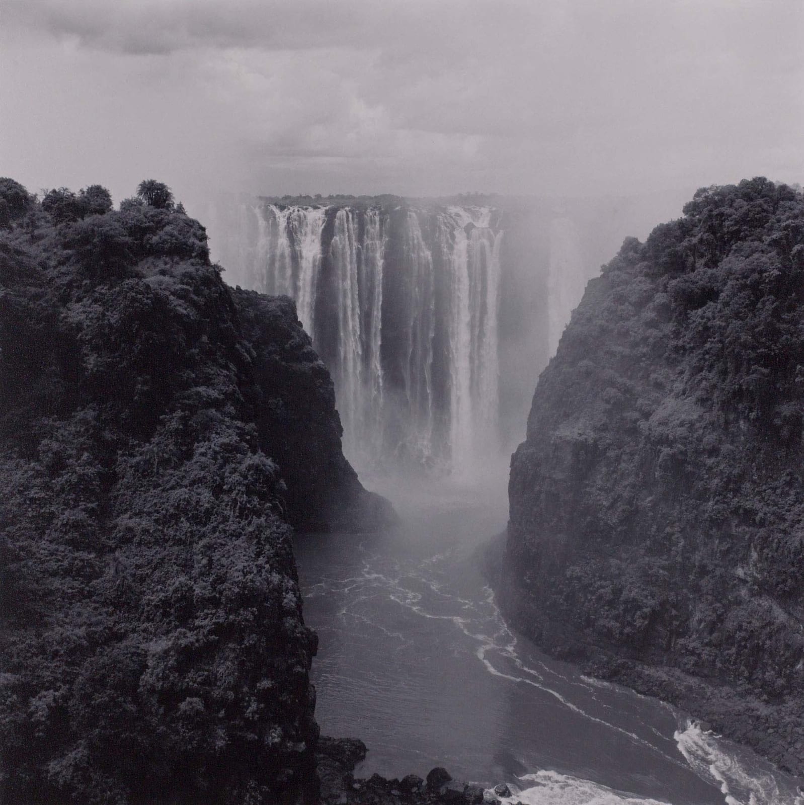 Victoria Falls waterfall in Zimbabwe by Lynn Davis