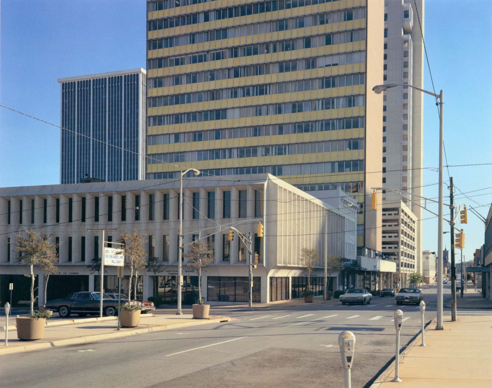 Stephen Shore, Center Street and West Third Street, Little Rock, Arkansas, October 5, 1974