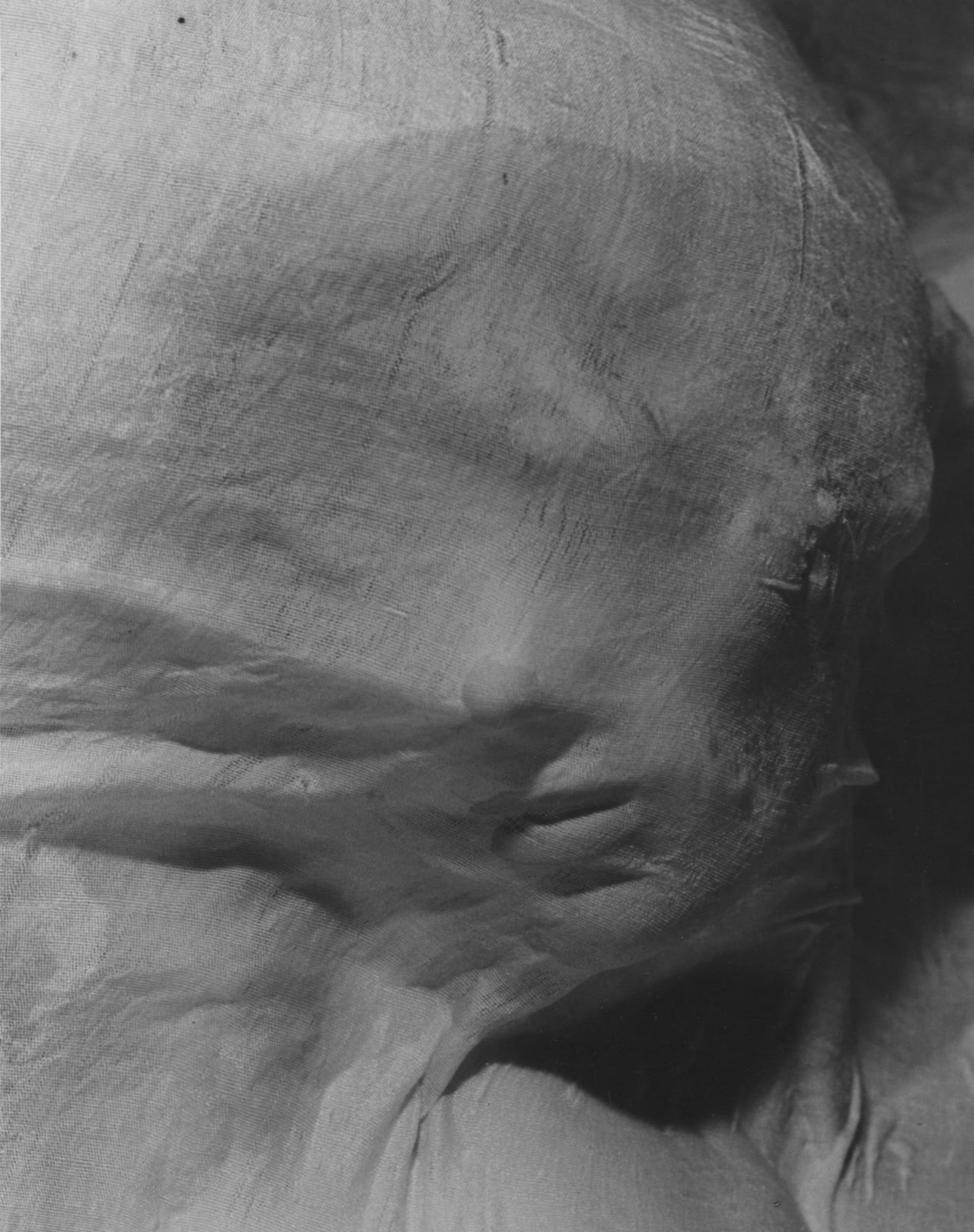 Erwin Blumenfeld Wet Veil woman's face under wet fabric