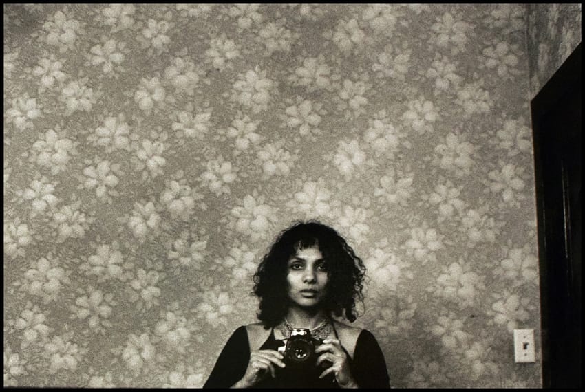 Ming Smith, Untitled (Self Portrait with Camera), New York City, NY, 1975