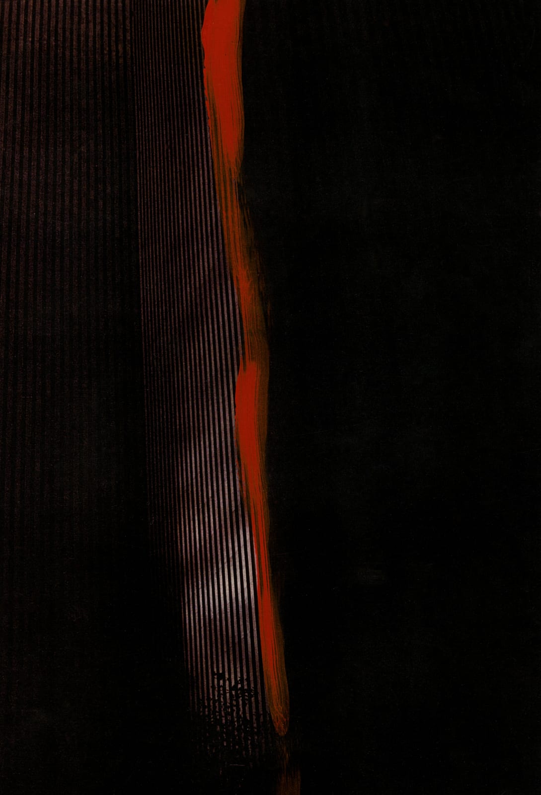 Ming Smith, Manhattan Parallels red, 1976, c.2003