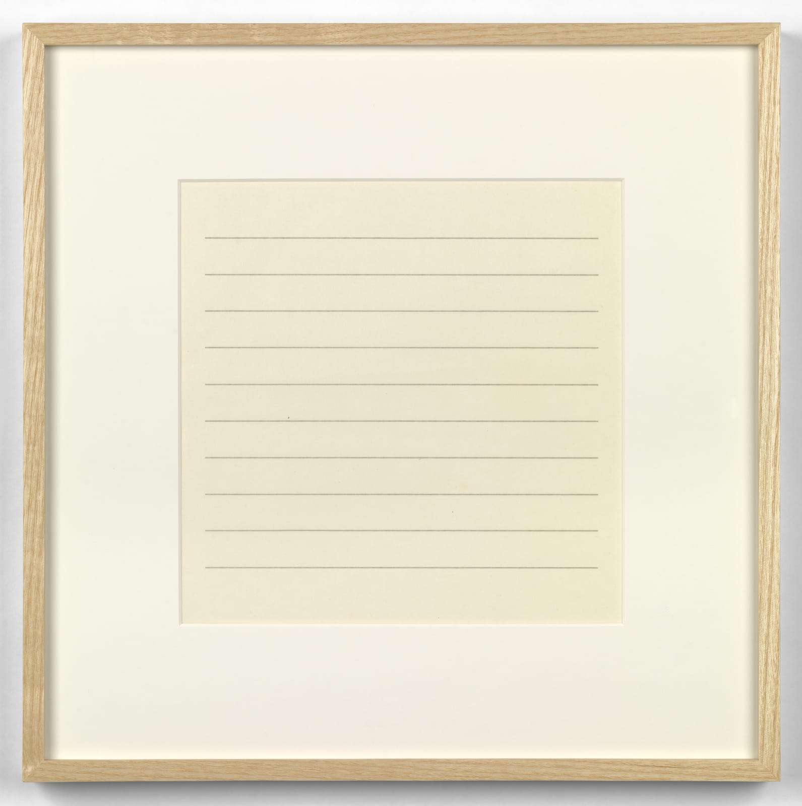 Agnes Martin, Untitled (On a Clear Day) #16, 1973
