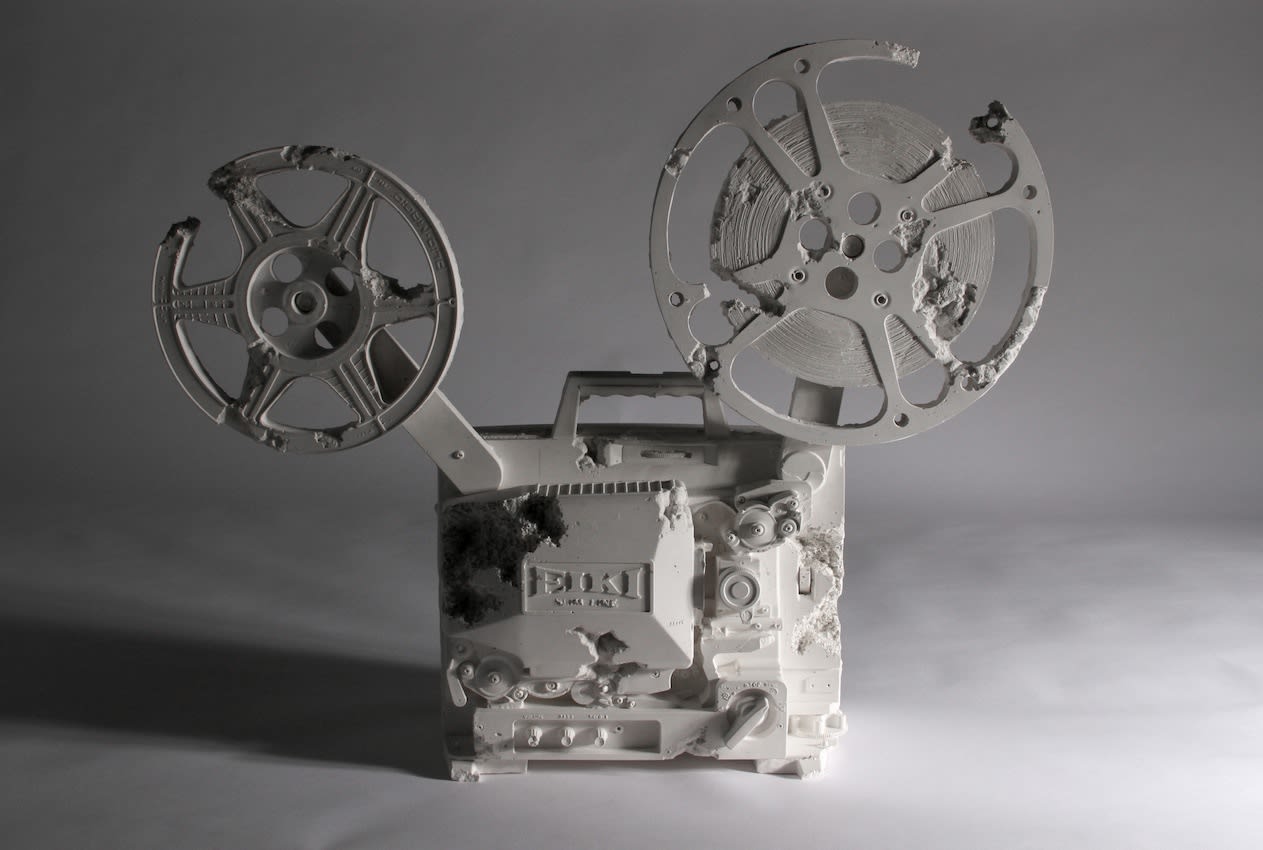 Daniel Arsham, Crystal Eroded 16mm Film Projector, 2013