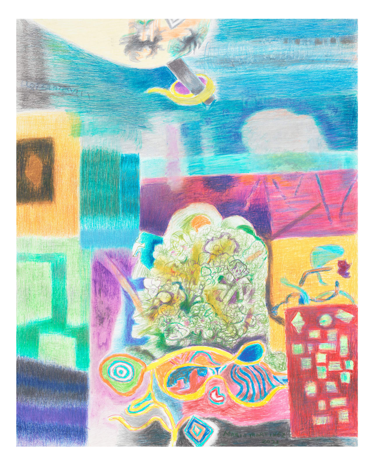 Mario Martinez, Imaginary NY Topography, 2021