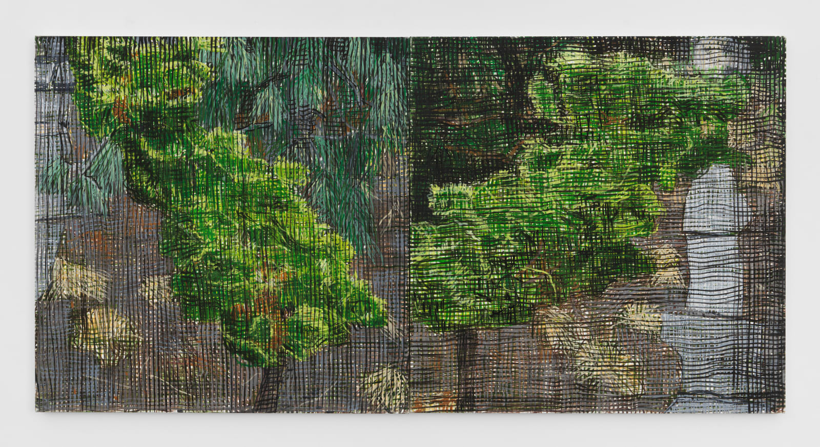 Jennifer Bartlett, Hinoki Cypress, 2009-2010