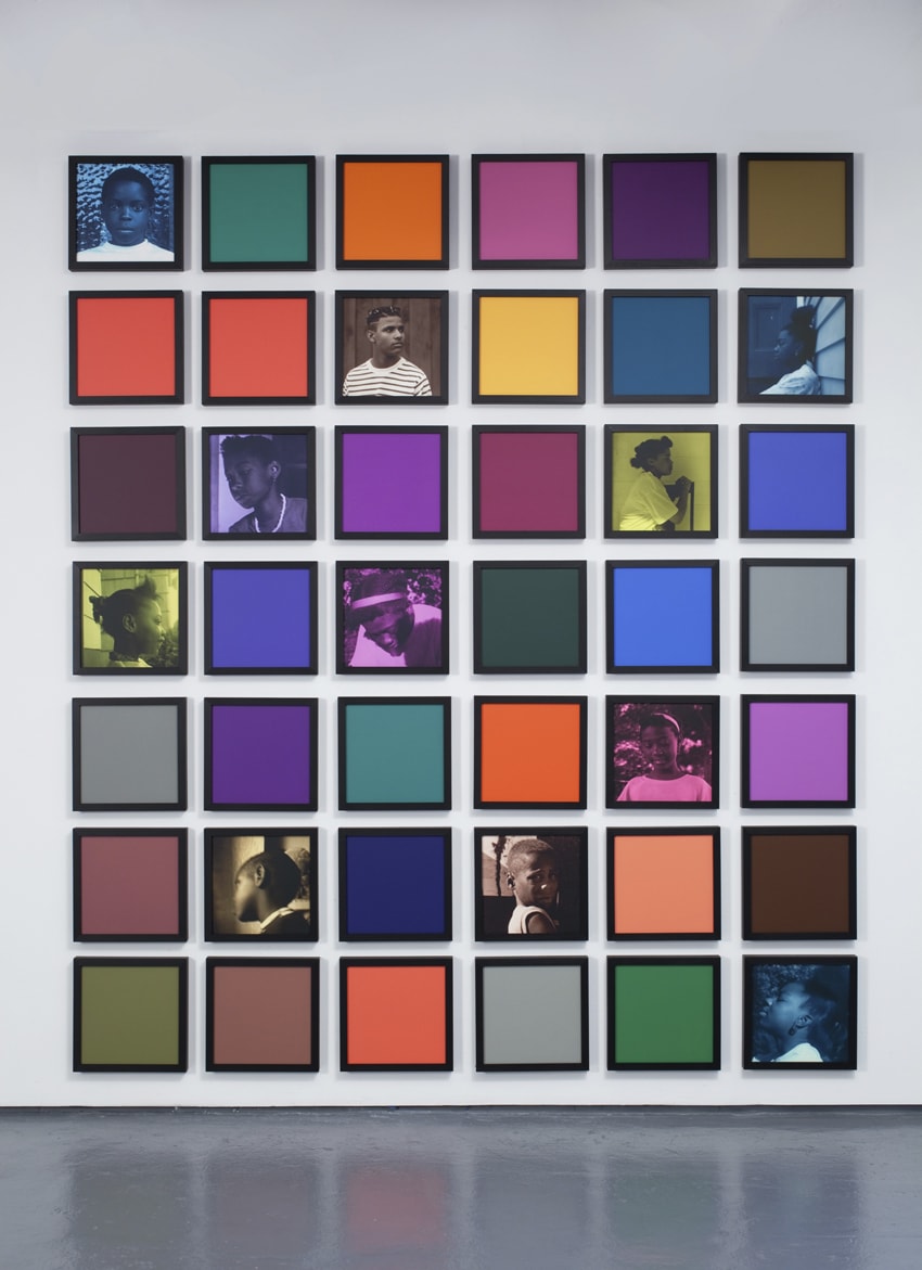 Carrie Mae Weems, Untitled (Colored People Grid), 2009-10